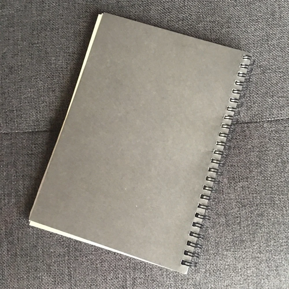 “Karma Is Only A B**** If You Are” Notebook, Journal, White, Green, ~65 pages